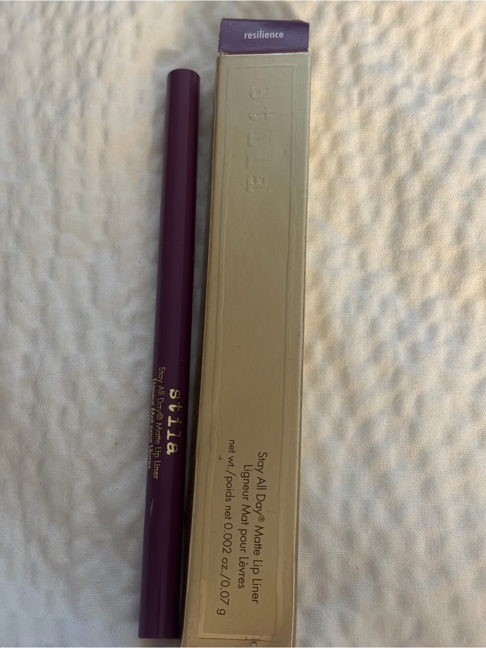 STILA Stay All Day Matte Lip Liner - "RESILIENCE" - Full Size - New In Box
